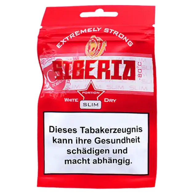 Siberia White Dry Slim Soft Pack