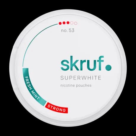Skruf Superwhite Fresh Mint No. 53