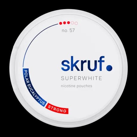 Skruf Superwhite Polar Eucalyptus No. 57